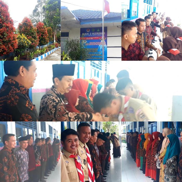 Hari Pertama Sekolah, MAN 2 Kerinci Adakan Halal Bi Halal