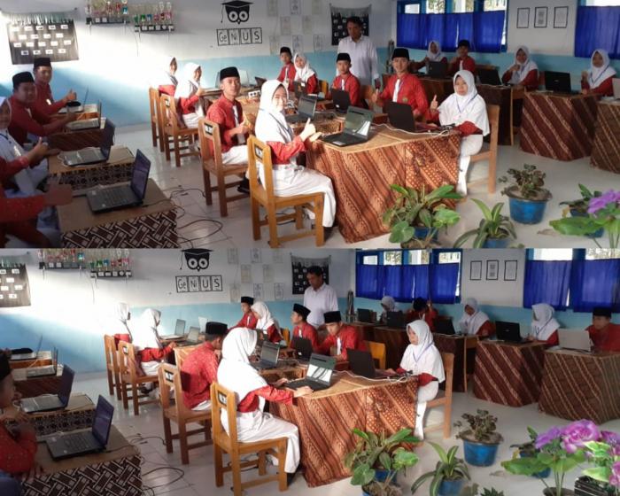 Pelaksanaan Simulasi UAM-BN Berbasis Computer MAN 2 Kerinci Lancar dan Sukses