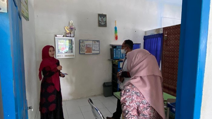 Pembina UKS MAN 2 Kerinci Terima Kunjungan Tim Promosi Kesehatan dari Puskesmas Kemantan