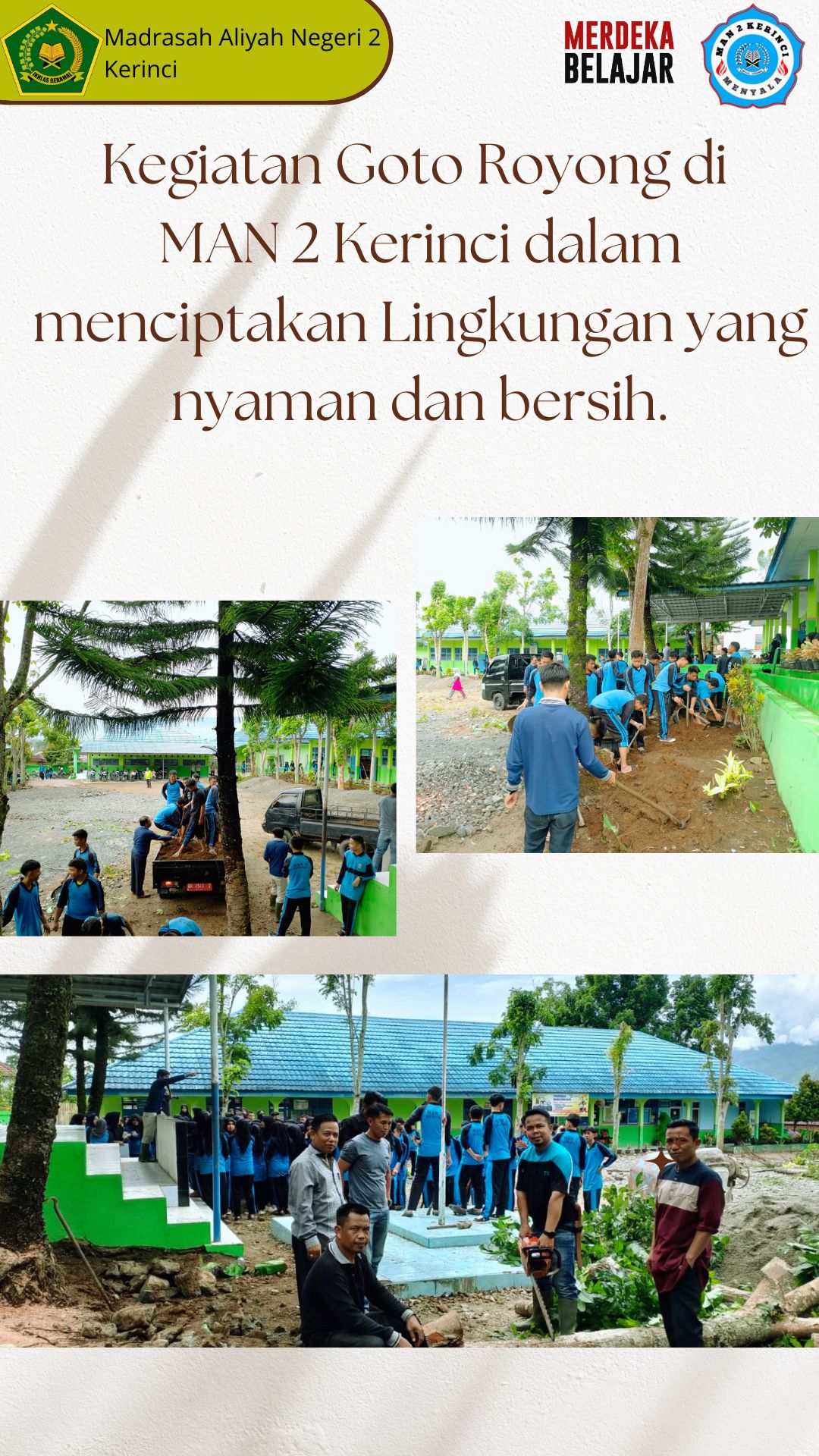 Wujudkan Lingkungan Nyaman untuk Bekerja dan Belajar