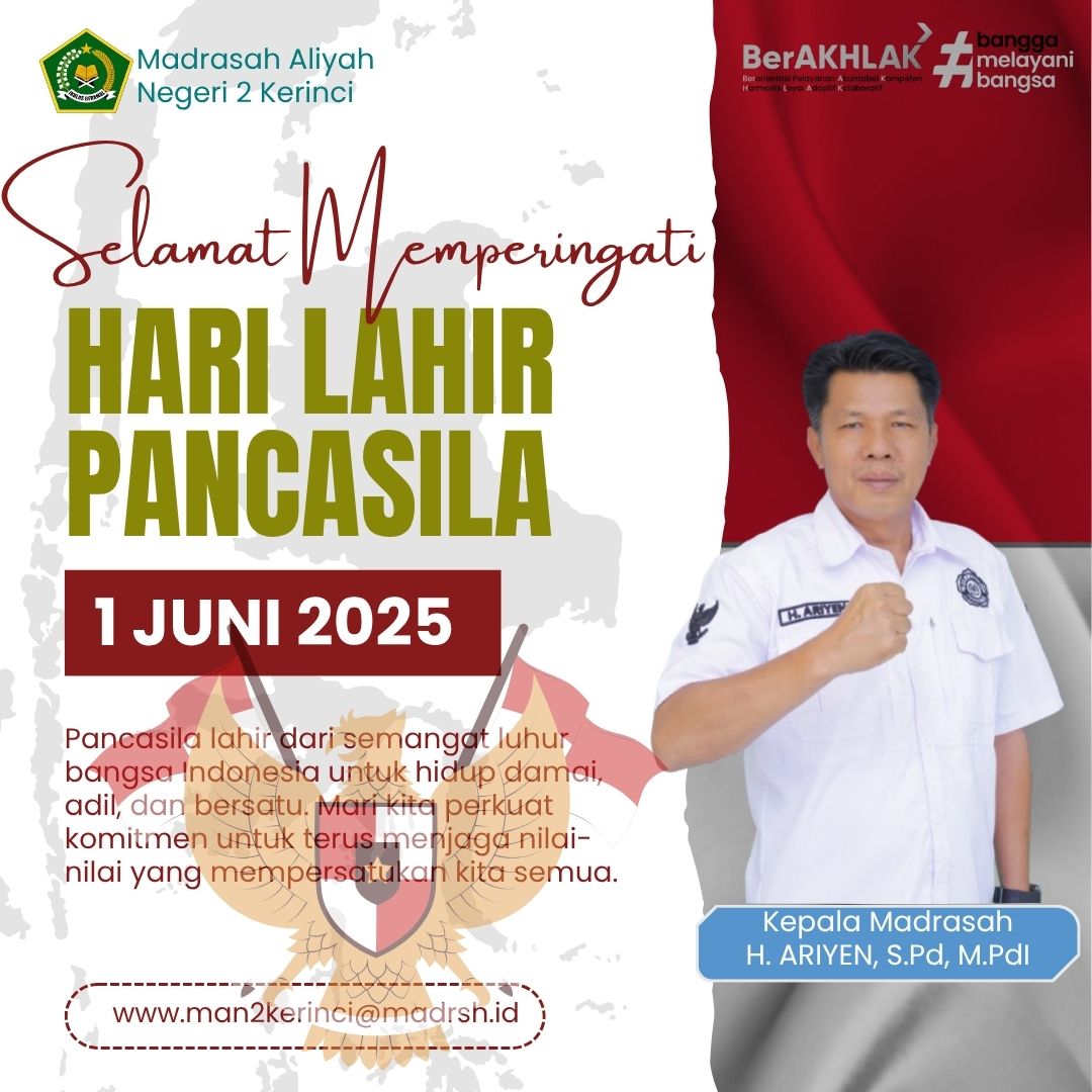 Selamat Hari Lahir Pancasila 2025