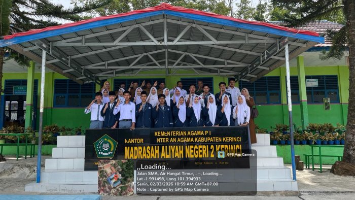 Sosialisasikan Rekrutmen Paskibraka 2026, Kesbangpol Kabupaten Kerinci Datangi Sekolah Salah Satunya MAN 2 Kerinci