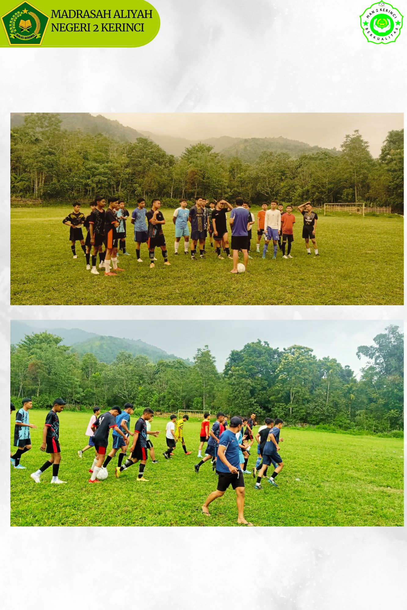 PENTINGNYA KEGIATAN EKSKUL OLAHRAGA MENJADI HAL POSITIF UNTUK SISWA MAN 2 KERINCI