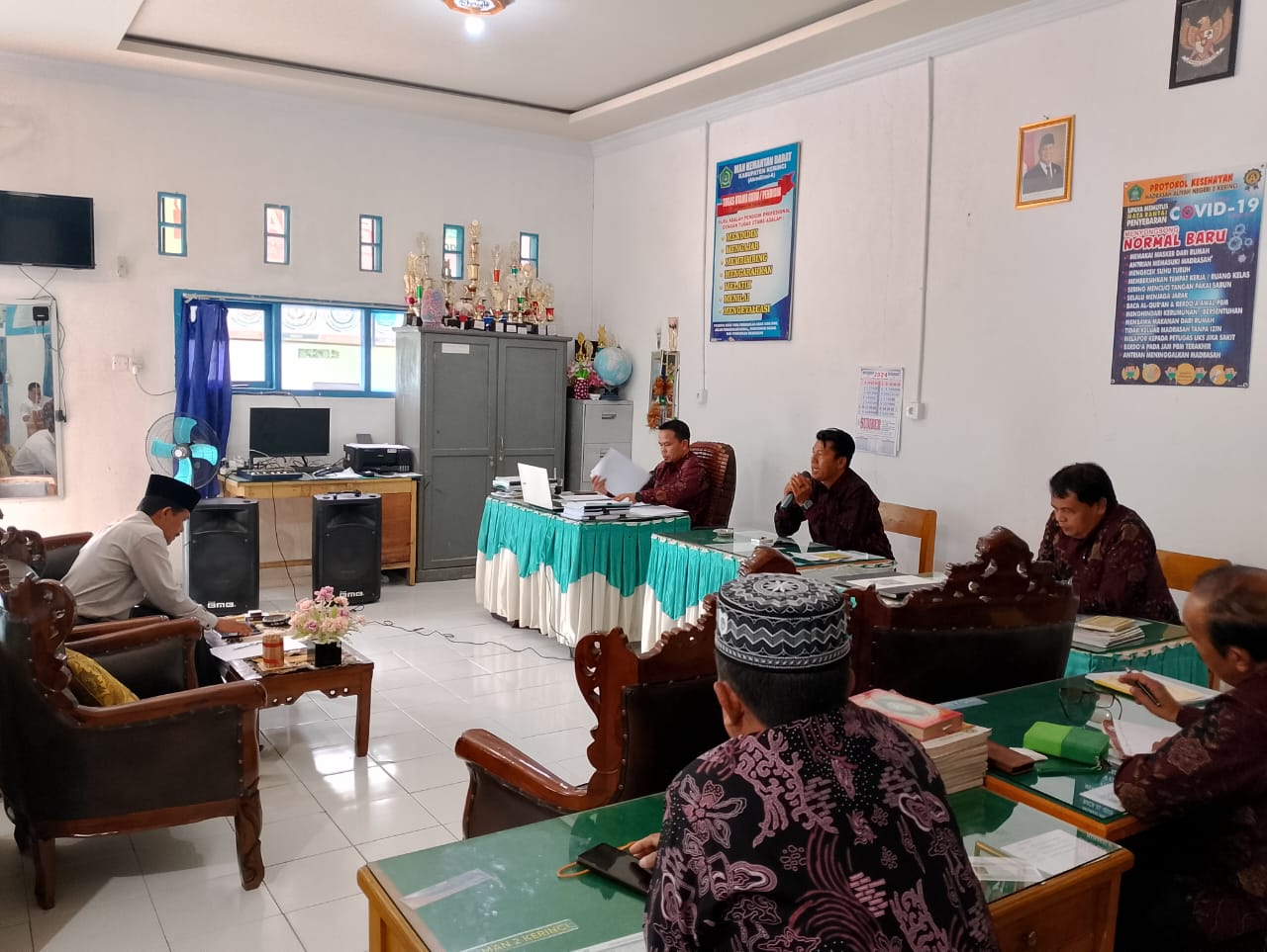 MAN 2  Kerinci Gelar Rapat Penentuan Kenaikan Kelas, Soroti Evaluasi Hasil Belajar Peserta Didik